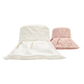 RongGuang New Arrival Fashion Elegant Lace Women Bucket Hat Pink Fisherman Hat for Outdoor Sun Protection