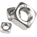 DIN557 A2 Stainless Steel Hex Nuts Zinc Plated Nickel Plated Galvanized Block Slide Nuts M3 M4 M5 M6 M8 M10 M12