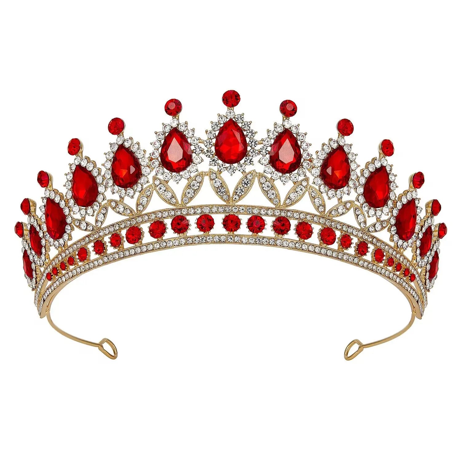 Wholesale Luxury Rhinestone Bridal Crown Wedding Bride Tiaras Wedding Hair Accessories CR487