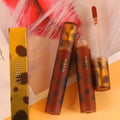 New Arrival Long Lasting Silky Soft Matte Velvet Lip Glaze Colorful Shiny Amber Lip Gloss