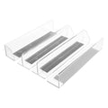 Freezer Shelf Separator Organization Magnetic Acrylic Retail Plastic Pharmacy Book Warehouse Wire Shelf Divider