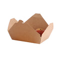 Take Away Food Packaging Biodegradable Disposable Salad Sushi Fast Food Packing Kraft Paper Box