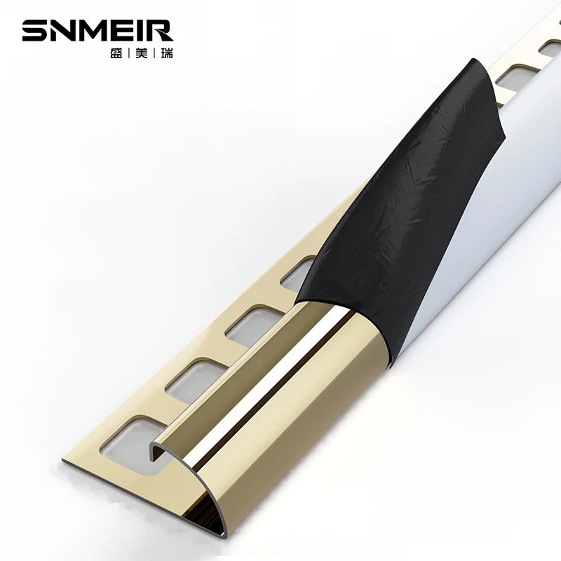 Free Sample Stainless L Trim Stainless Steel Skirting Board Flooring and Accessories for Apartment