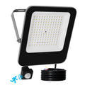 Motion Sensor LED Floodlight PIR 50W 100W IP67 Outdoor Radar Sensor Spotlight Infrared Induction for Porch Garage Backyard