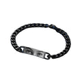 Custom Creative Diy Personality Display White Adjustable Couple Bracelet Jewelry Stainless Steel Lettering Bracelet