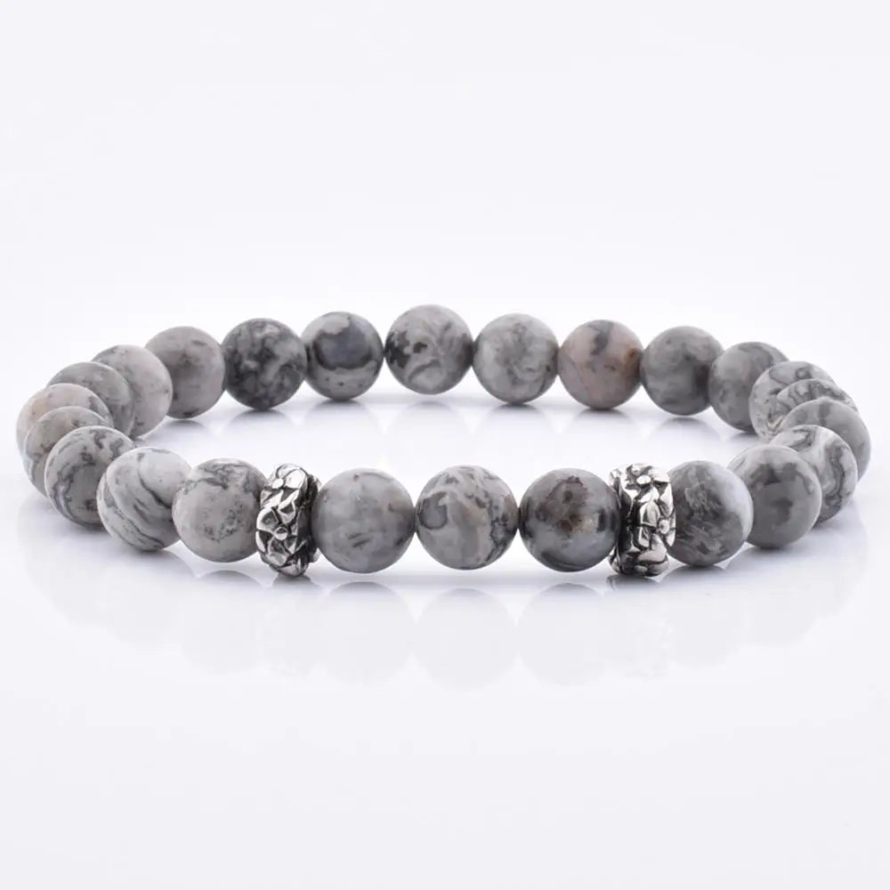 Lucky Beads Stainless Steel Charm Cheap Crystal Bead Bracelet for Lover Women