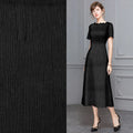 100% Rayon Viscose Crepe Yoryu Crinkle Solidfarvet Viscose Crepe Stof
