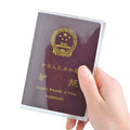 Manufacturer Wholesale Clear Transparent PVC Plastic Waterproof Passport Cover Holder Case