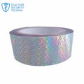 Custom Silver Laser Hologram Void Security Sticker Tapes Roll 3cm Width Strong Acrylic Adhesive Single Sided Tamper Proof