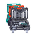 61pcs Auto Car Repair Combination Tool Kit Ratchet Socket Steel Wrench and Hand Tools CRV Material Drill Set in a Box