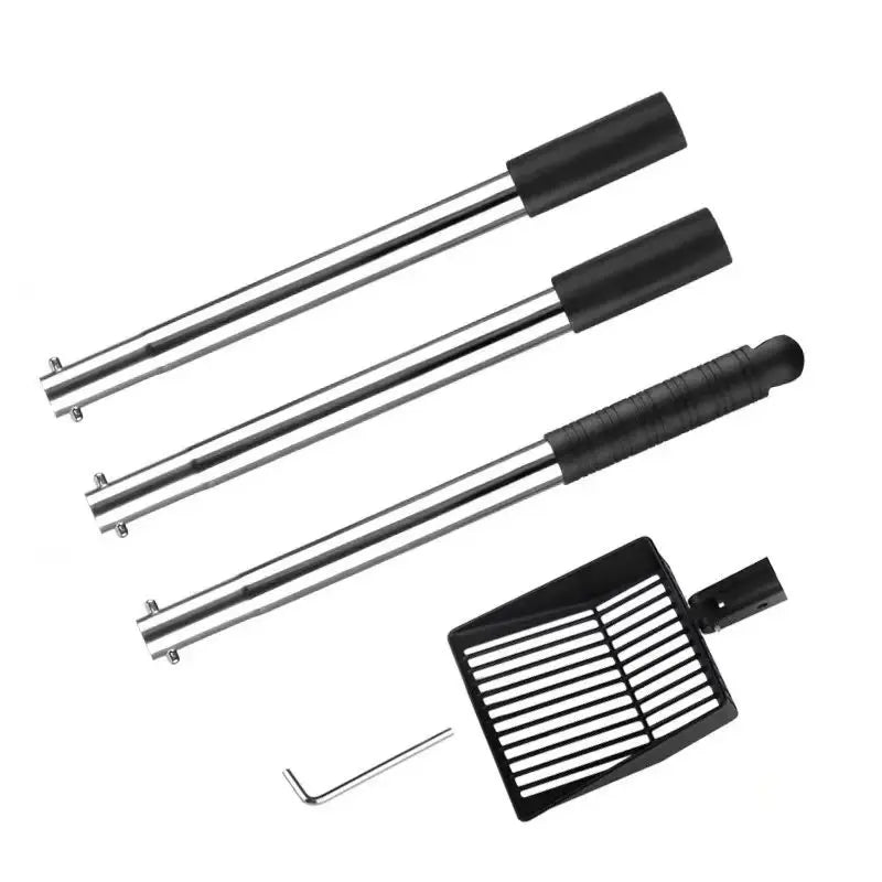 Detachable Adjustable Long Handle Large Durable Cat Litter Shovel Pet Waste Disposal Product Dog Poop Scooper