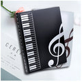 High Quality A4 Creative Multi-layer 40 Page Insert Data Book Folder Student Teacher Music Piano Five Line Score Folder