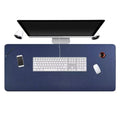 Custom Design Leather Desk Protector Office Mat Non-Slip PU Leather Laptop Desk Pad Waterproof Desk Writing Pad for Office Home