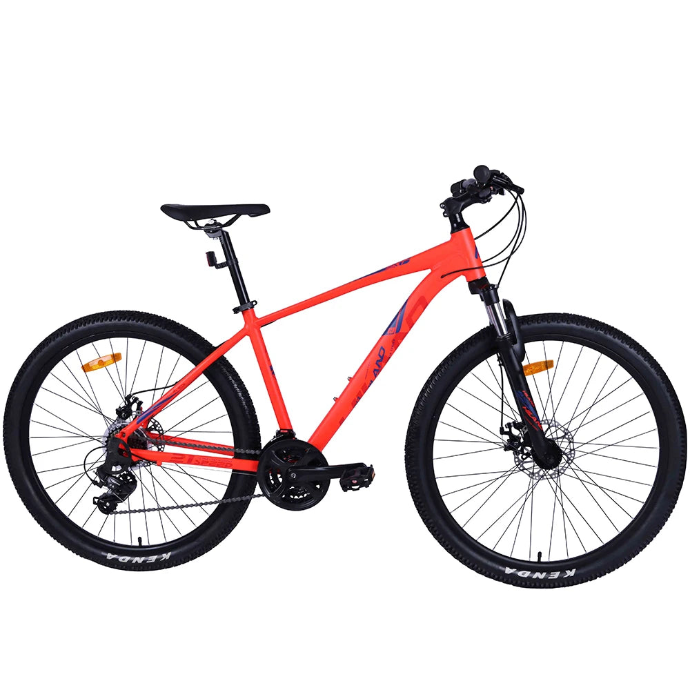 For China Wholesale 27.5" Mountain Bike Alloy Frame Disc Brake 21 Speed Suspension Fork for Men