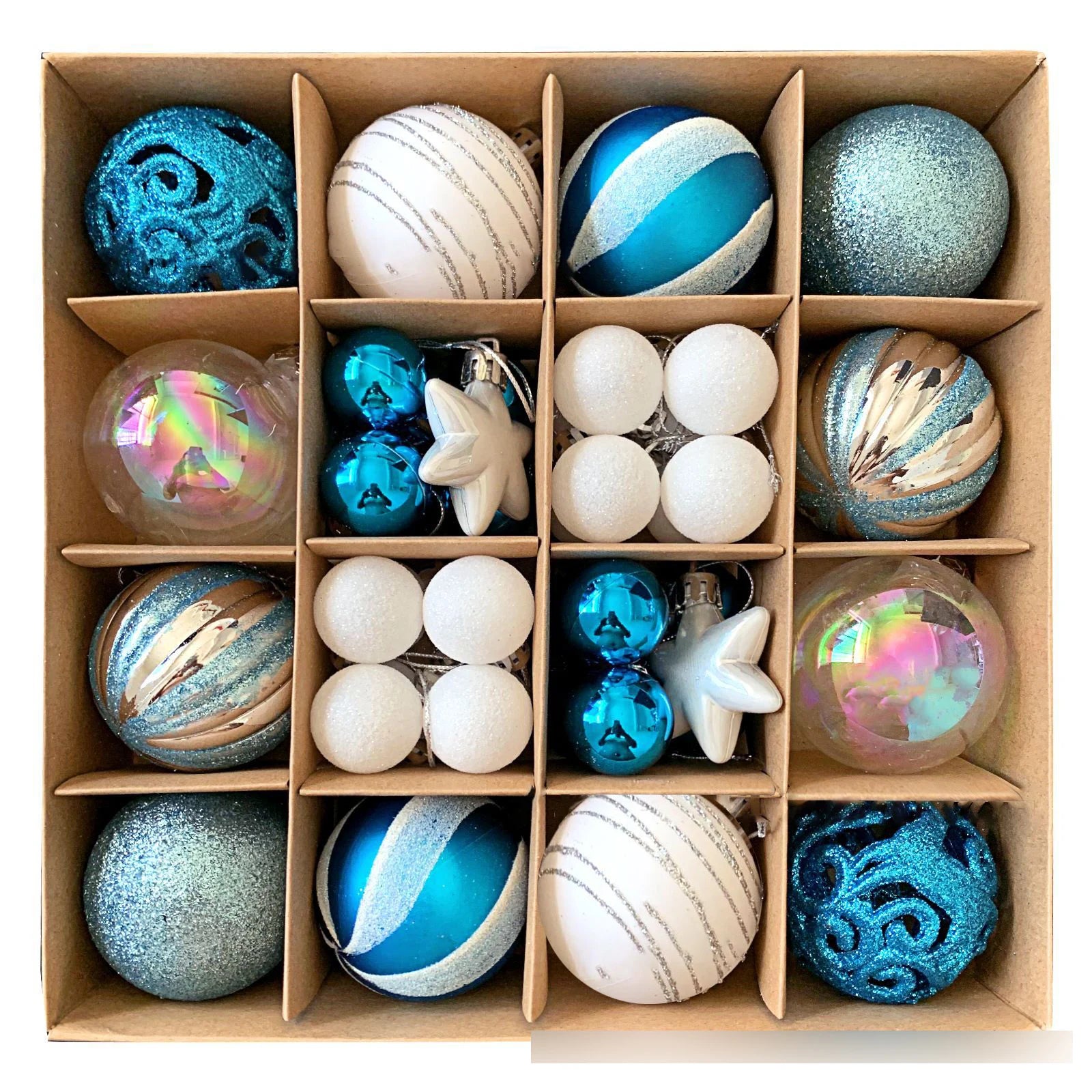 UnionChance High Quality DIY 6 cm Red Christmas Ball Set Factory Hot Sale for Tree Decor Ornament Set