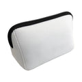 Waterproof Neoprene Zipper Makeup Bag Travel White Blank Sublimation Toiletries Bag Organizer