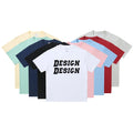 Manufacturers Supply Men's T-Shirts 200g 100% Cotton  Custom Silk Screen Printing Heavyweight Drop Shoulder Streetwear T-Shirts
