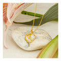Fast Delivery Jewelry 925 Sterling Silver Necklace High-end Original Rose Heart Pendant Necklace