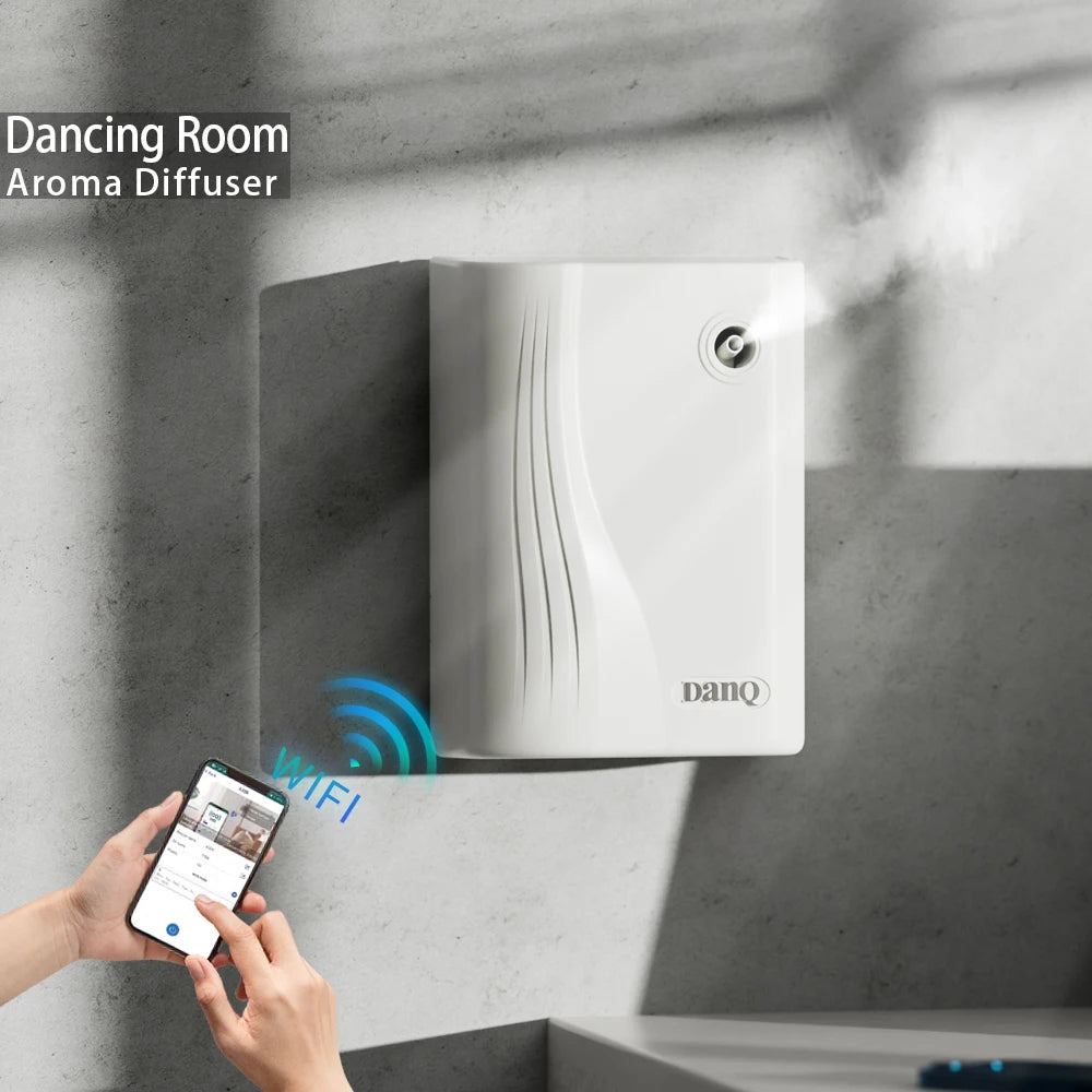 DANQ Commercial Hotel Fragrance Essential Oil Remote Control Aroma Scent Diffuser Machine Custom Industrial Scent Diffuser