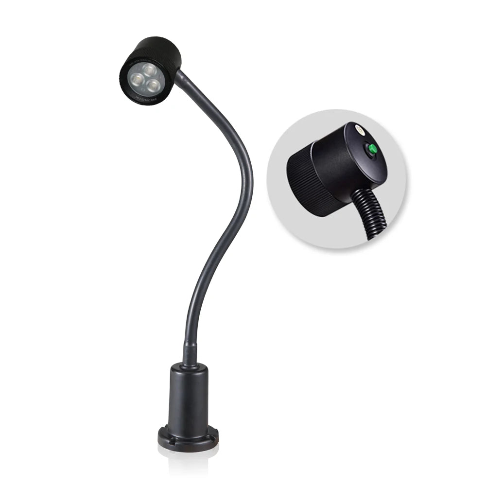 ONN-M3MR Led Machine Tool Light 24V 220V 12V Magnetic Base Super Bright Lathe Work Lighting Industrial Table Lamp Machine