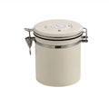 Stainless Steel High Capacity Milk Powder Food Coffee Bean Can Vacuum Storage Jar Tea Container Coffee Canister Airtight
