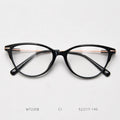 TR90 Anti Blue Light Glasses Frames Cat Eye Diamond Women Optical Fashion Computer Glasses