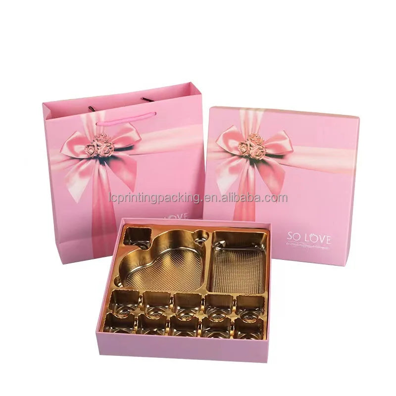 Wholesale Chocolate Bar Gift Box Paper Soap Rose Flower Packaging for Food with Matt Lamination and Embossing Printing MegaBDM