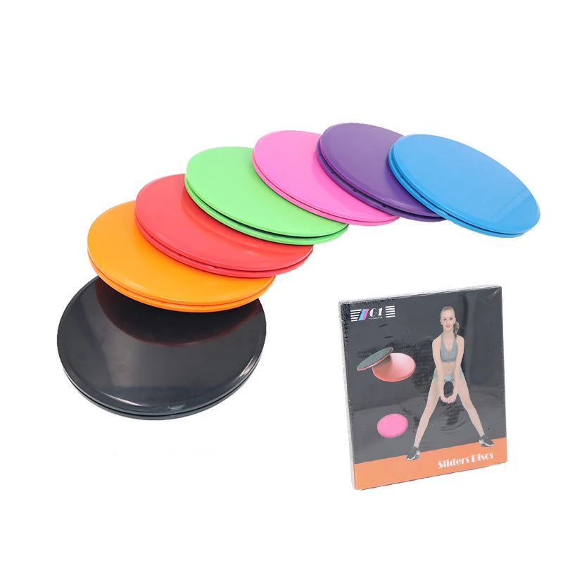 Boxed EVA & ABS Core Sliders Gliding Mat Sliding Disc for Coordination Ability Training