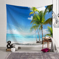 Sea Beach Coconut Tapestry Indian Mandala Wall Hanging Bohemian Gypsy Psychedelic Tapiz Witchcraft Tapestry