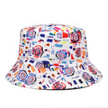 Girls Summer Spring Autumn Travel Sun Panama Beach Hat Custom Made Oversized Bucket Hat Reversible