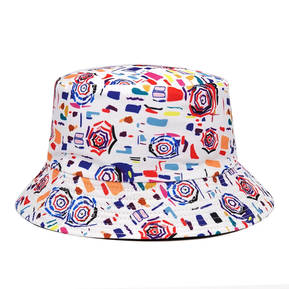 Girls Summer Spring Autumn Travel Sun Panama Beach Hat Custom Made Oversized Bucket Hat Reversible