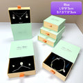 Drawer Box for Jewelry Olive Green Jewelry Box Cardboard Avocado Green Jewelry Paper Box Beige with Foam Lining MegaBDM