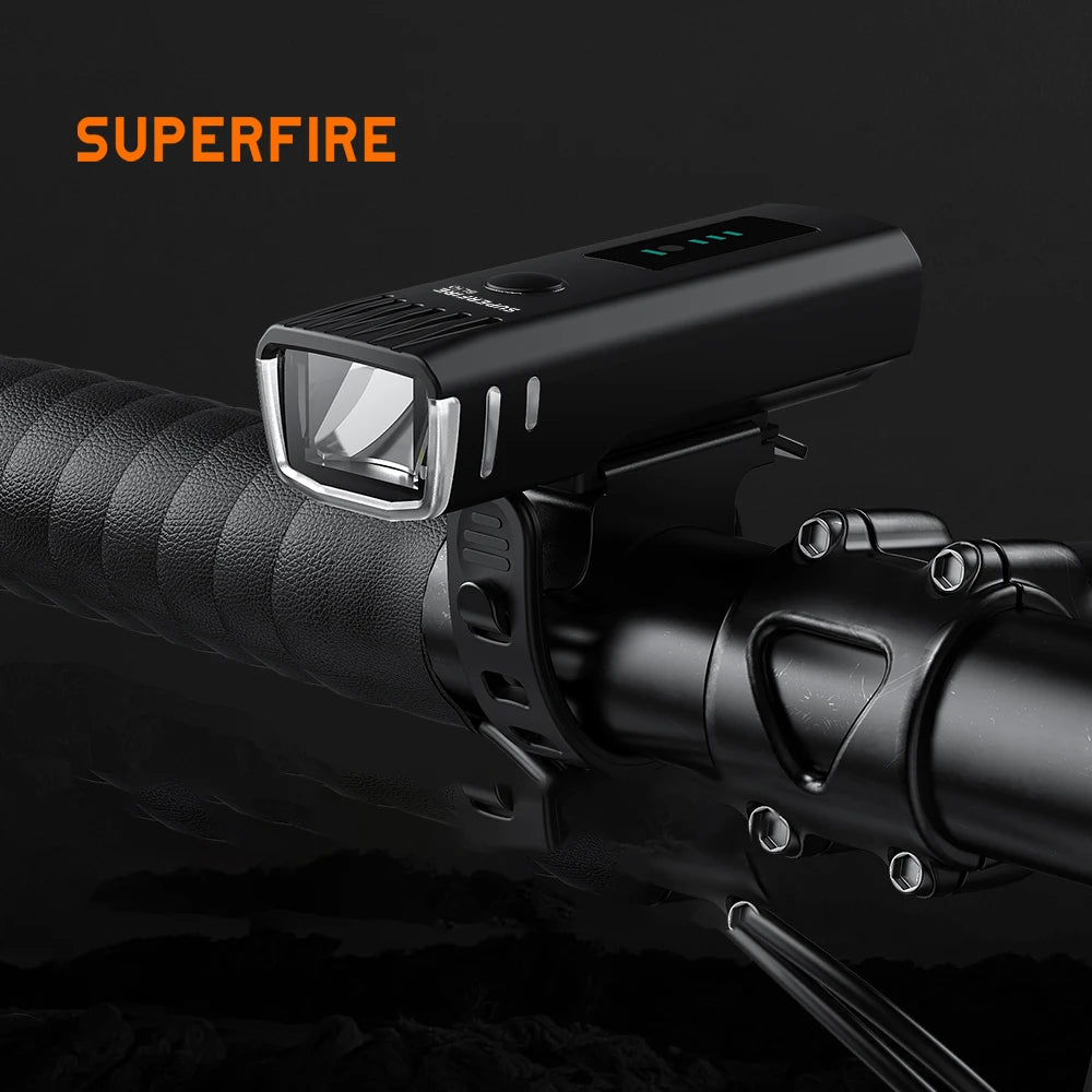 Super Bright Rechargeable LED Bicycle Tail Light Kit with 500 Lumen 4-Mode Aluminum Alloy USB Charging for Night Riding
