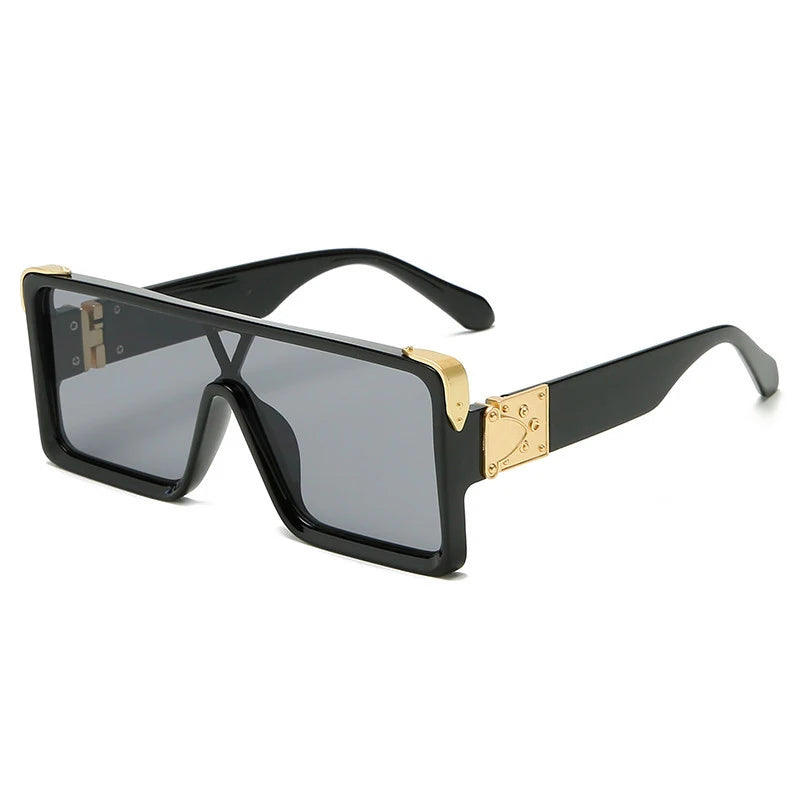 VIFF YT2135 Custom Fashion Trendy Eyewear Sun Glasses Unisex Square Oversize Frame Shades Designer Sunglasses