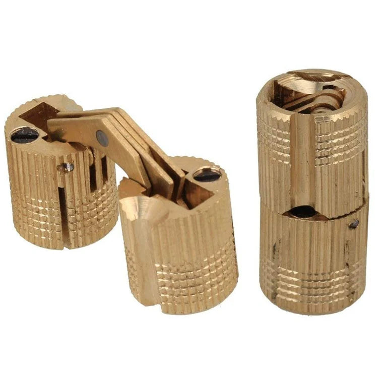Cylindrical Shape Concealed Metal Hinges for Jewellery Box Hinges
