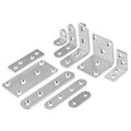 Table Folding Legs Bracket Bench Triangle Adjustable Stainless Steel L Angle Wall Hanging Metal Bracket Table