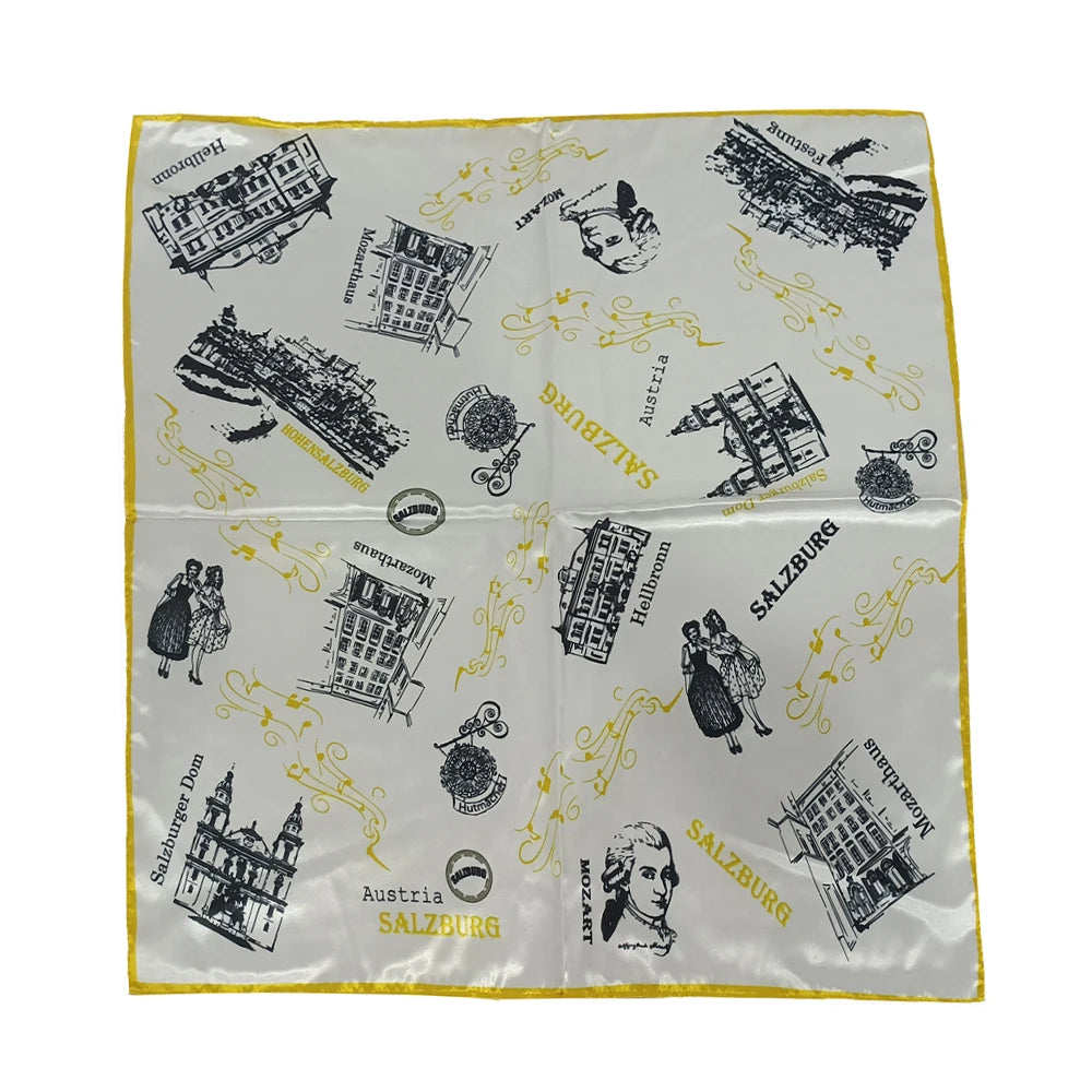 Multiple Styles Bandanas Custom Bandana Printing Smooth Satin Wholesale Hair Bandanas for Women