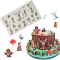 Animal Molds Kitchen Baking Molds Silicone Cake Trays for Chocolate Desserts Candy Cake Decoration DIY Animal Molds