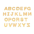 30-50Pcs Stainless Steel Haplopore Formal English Alphabet Charms Pendants for DIY Bracelet Earrings Findings Jewelry Materials