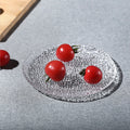 Hxglass Factory Price Luxury Modern Design 7-9 Inch Glass Trays Gorgeous Glassware for Party Morning Tea Fruit Snack Afternoon