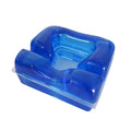 Medical Surgery Positioning Blue Polymer Gel Pad Prone Headrest Prevents Pressure Sores Patient Face Protection 25x23x13cm
