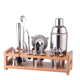 Custom Made Kitchen Tool 350ml 700ml Stainless Steel Cocktail Shaker Set