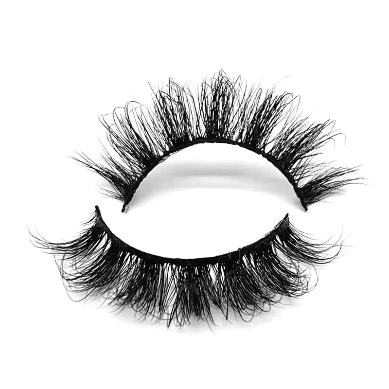 Premium Luxury 20MM Russian Mink Lashes Handmade Mink Lashes Wholesale Natural Soft 3D Mink Lashes