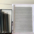 12d 10D 14D 16D Promade Large Trays Premade Fans XL 16 Rows Pointy Base Russian Volume Lashes Premade Lash Extensions
