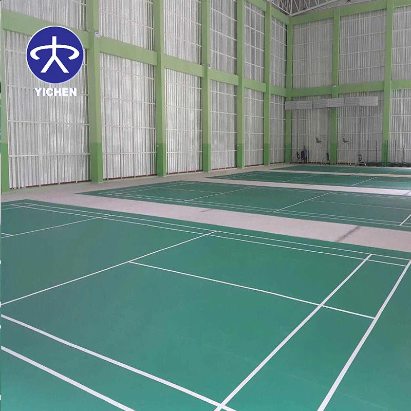 4.5mm/6mm Vinyl Flooring Badminton Court Mat Vinyl Sport Court Mat