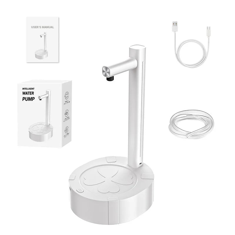 Hot Selling Cheap Price Plastic Automatic Drinking Water Bottles Pump Personal Portable USB Charging Water Dispenser MegaBDM