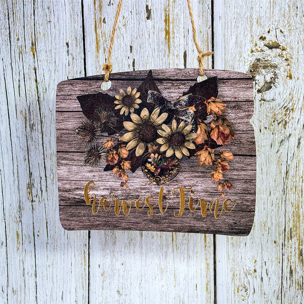 Laser Cutting Can Be Customized Wholesale Wooden Front Door Welcome Brand Home Decoration