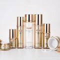 Rose Gold Acrylic Eco-friendly Skincare Packaging Jar 15ml-120ml Lotion Bottles Seal Cream Customizable Logo Printing Carton Box