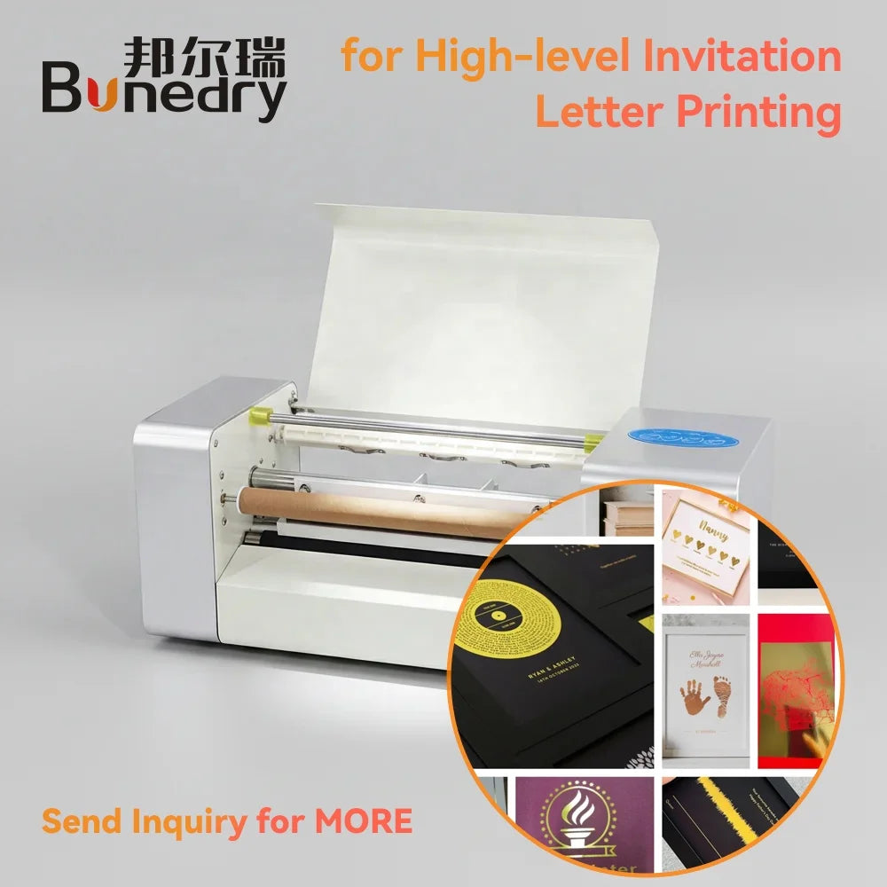 360B Hot Foil Stamping Machine for High-level Invitation Letter Diary Books Calendar Paper Bag Printing