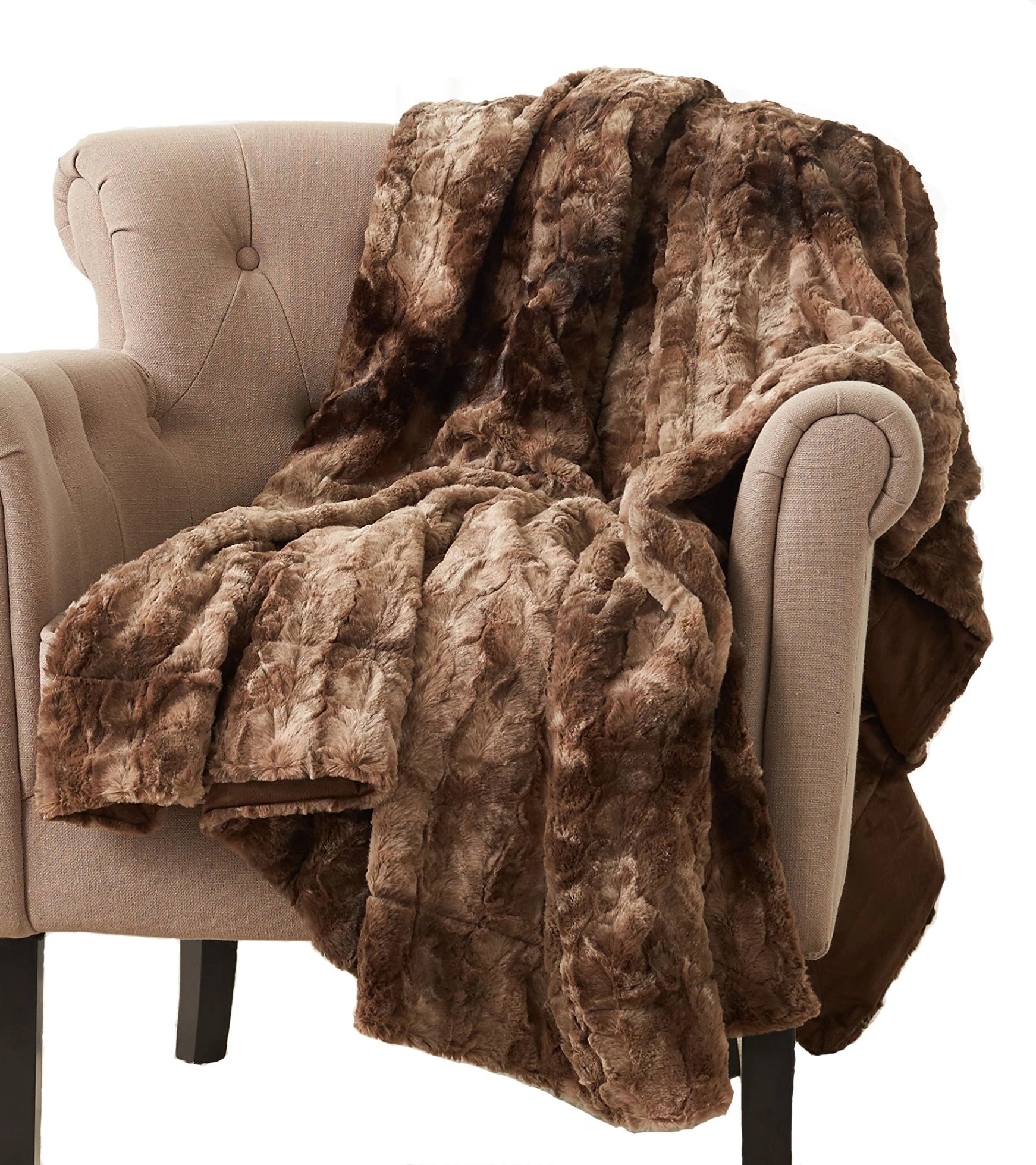 Hot Selling Factory Price Faux Fur Throw 100% Polyester Fabric Blanket